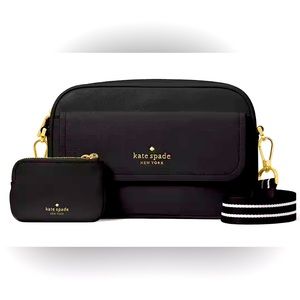 Kate Spade Like new Rosie Pebbled Leather Flap Camera Bag